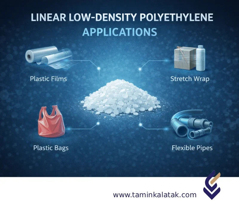 کاربردهای پلی اتیلن خطی با چگالی کم (LLDPE)