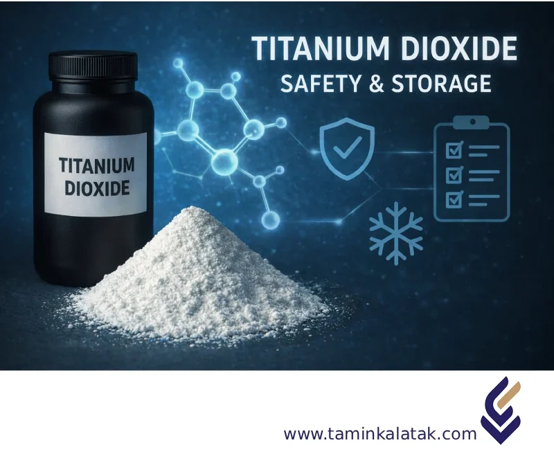 ایمنی و نگهداری تیتانیوم دیاکسید ایمنی و نگهداری تیتانیوم دیاکسید