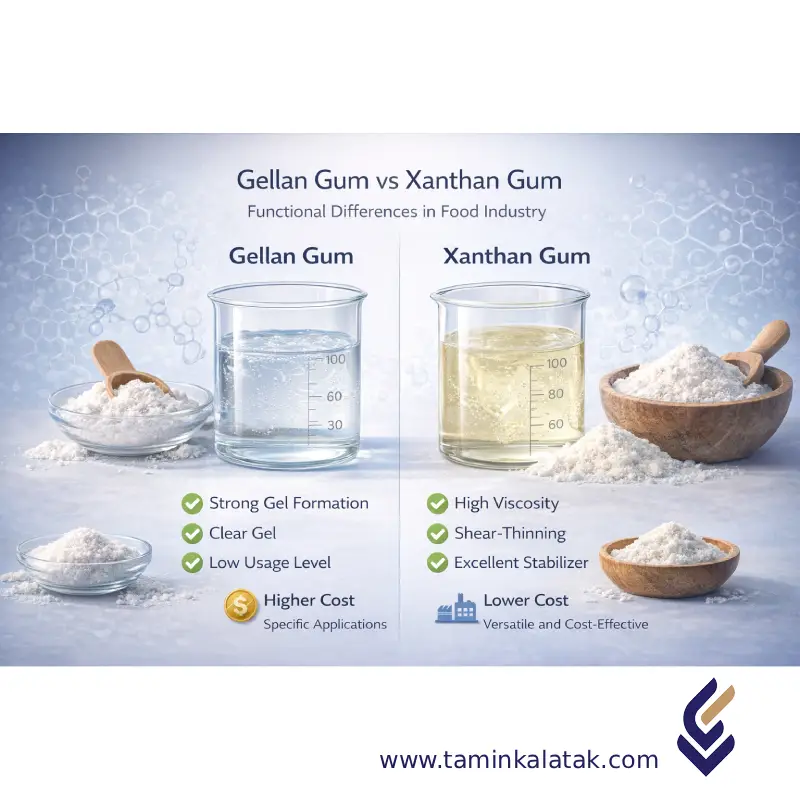 تفاوت ژلان گام و زانتان گام